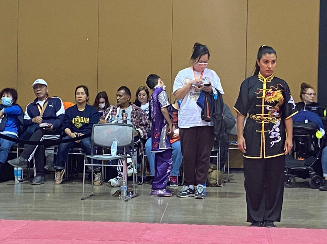 $!Sinaloense Karla García se cubre de oro en torneo internacional Phoenix Wushu Nationals