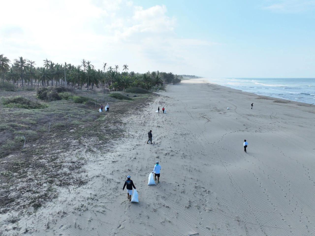 $!Celebran primer aniversario del Programa de Manejo del Santuario Playa Huizache-Caimanero