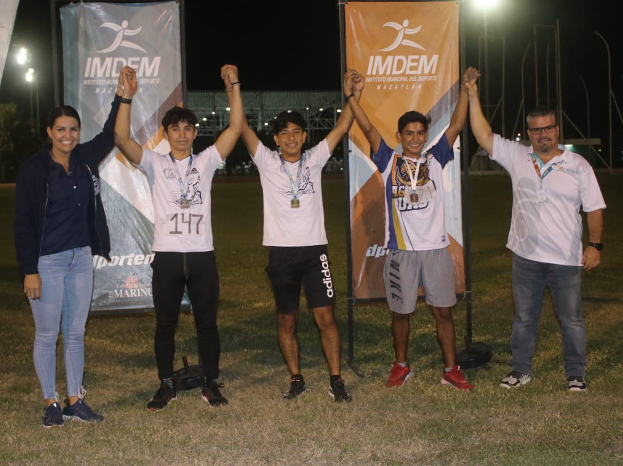 $!Jennifer Tirado y Sebastián Uribe son los vencedores de la Liga de Atletismo Imdem 2022