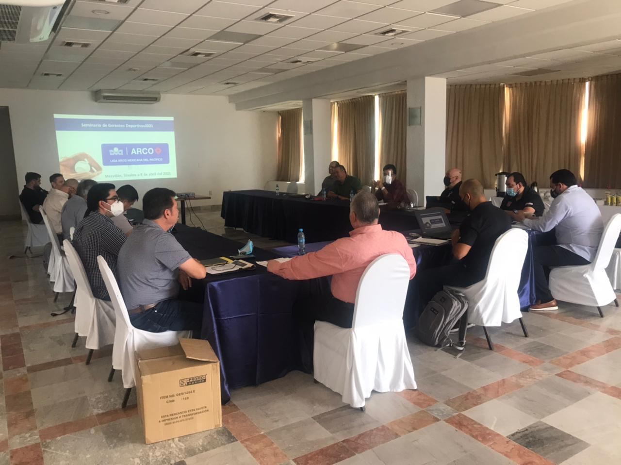 $!Gerentes deportivos de la LMP sostienen seminario en Mazatlán