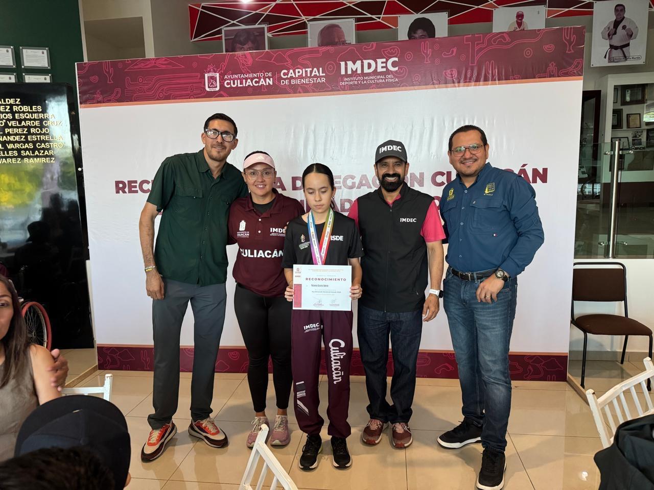 $!Imdec reconoce a medallistas de Culiacán tras histórica actuación en la Paralimpiada Nacional 2026