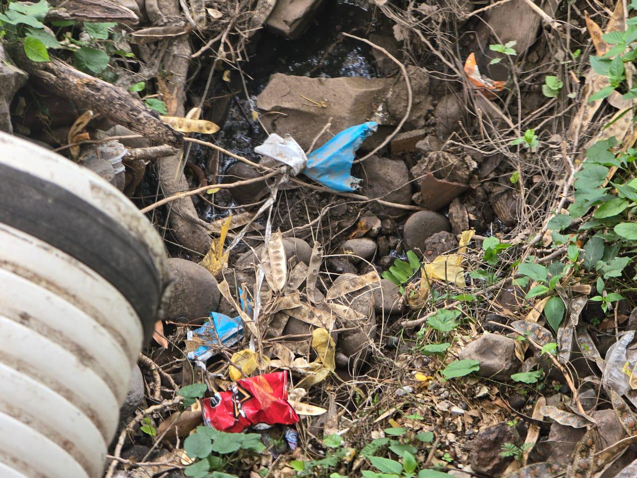 $!Advierte anuncio sobre multa por arroja basura a la Laguna del Iguanero