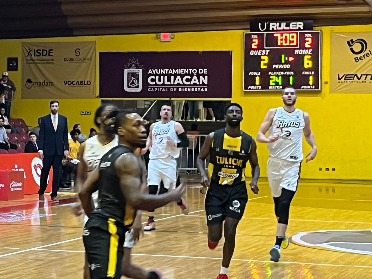 $!Rayos de Hermosillo ‘apaga’ a Caballeros de Culiacán en el Parque Revolución