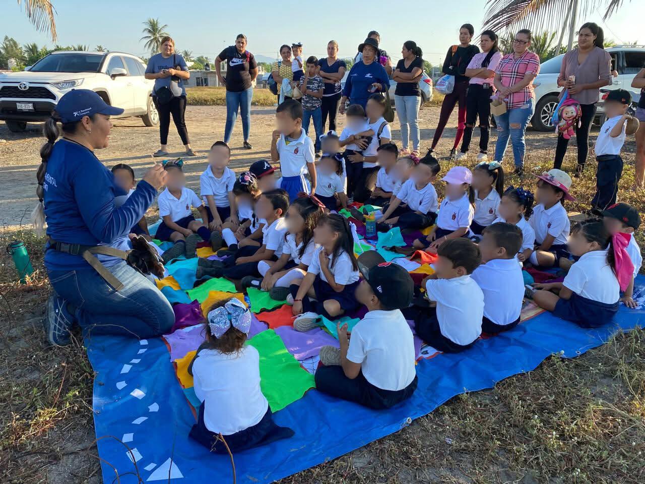 $!Celebran primer aniversario del Programa de Manejo del Santuario Playa Huizache-Caimanero