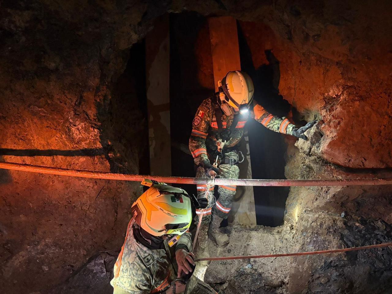 $!Buscan concluir tramo para avanzar hacia nuevas áreas de exploración en busca de Isidro en Rosario