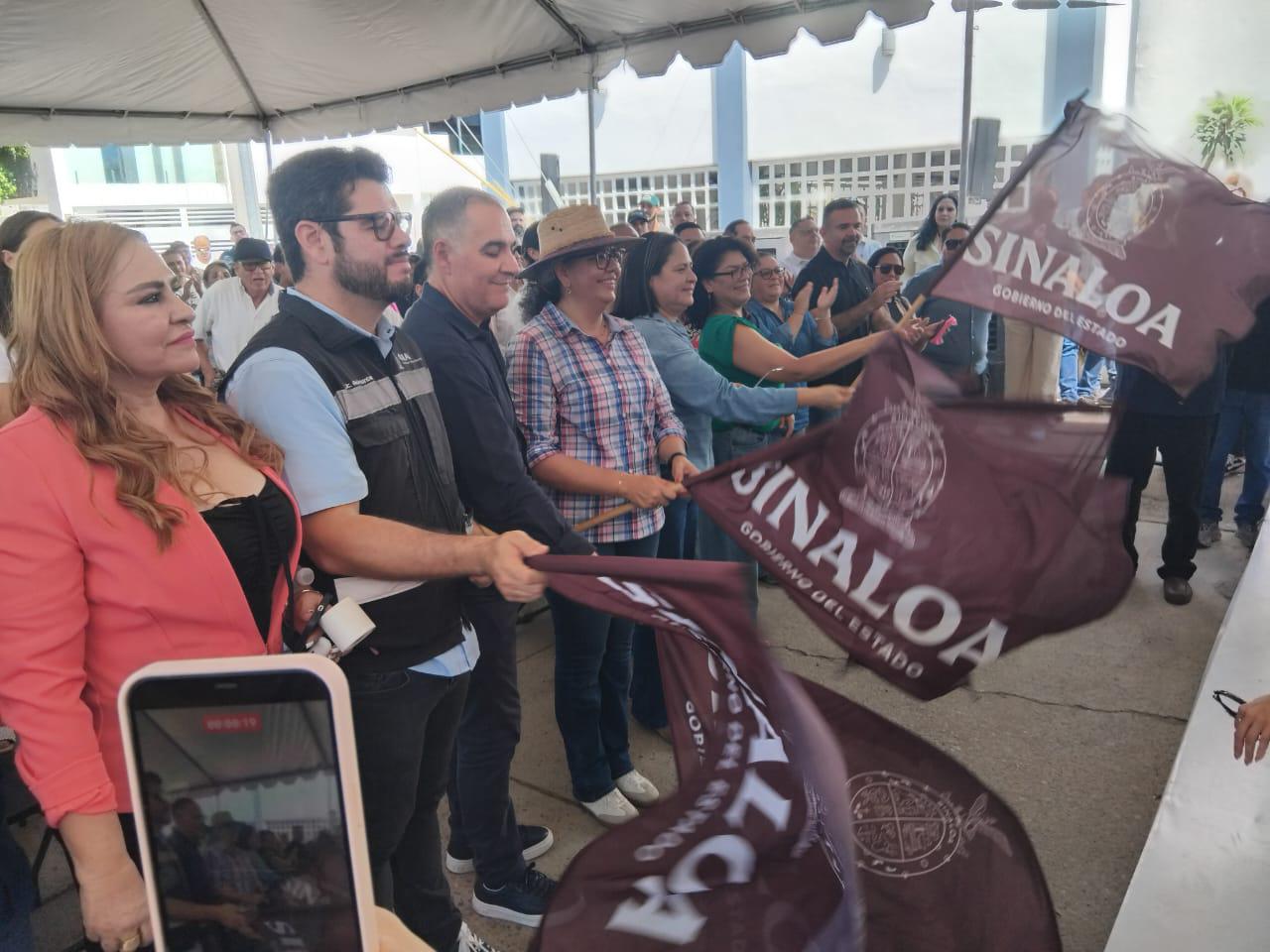 $!Encabeza Gobernadora arranque de rehabilitación del Colector Jabalíes Norte, en Mazatlán