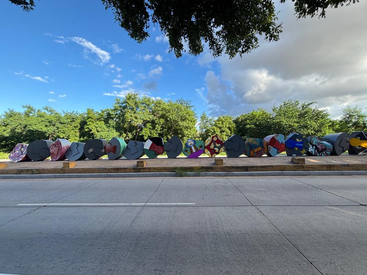 $!La obra se conforma de 18 piezas.