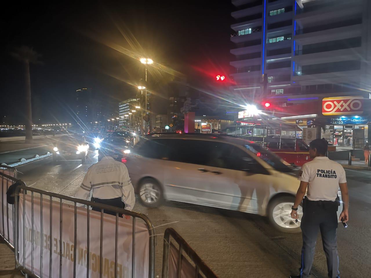 $!¡Prevéngase! Cierran un tramo de Avenida del Mar por evento deportivo