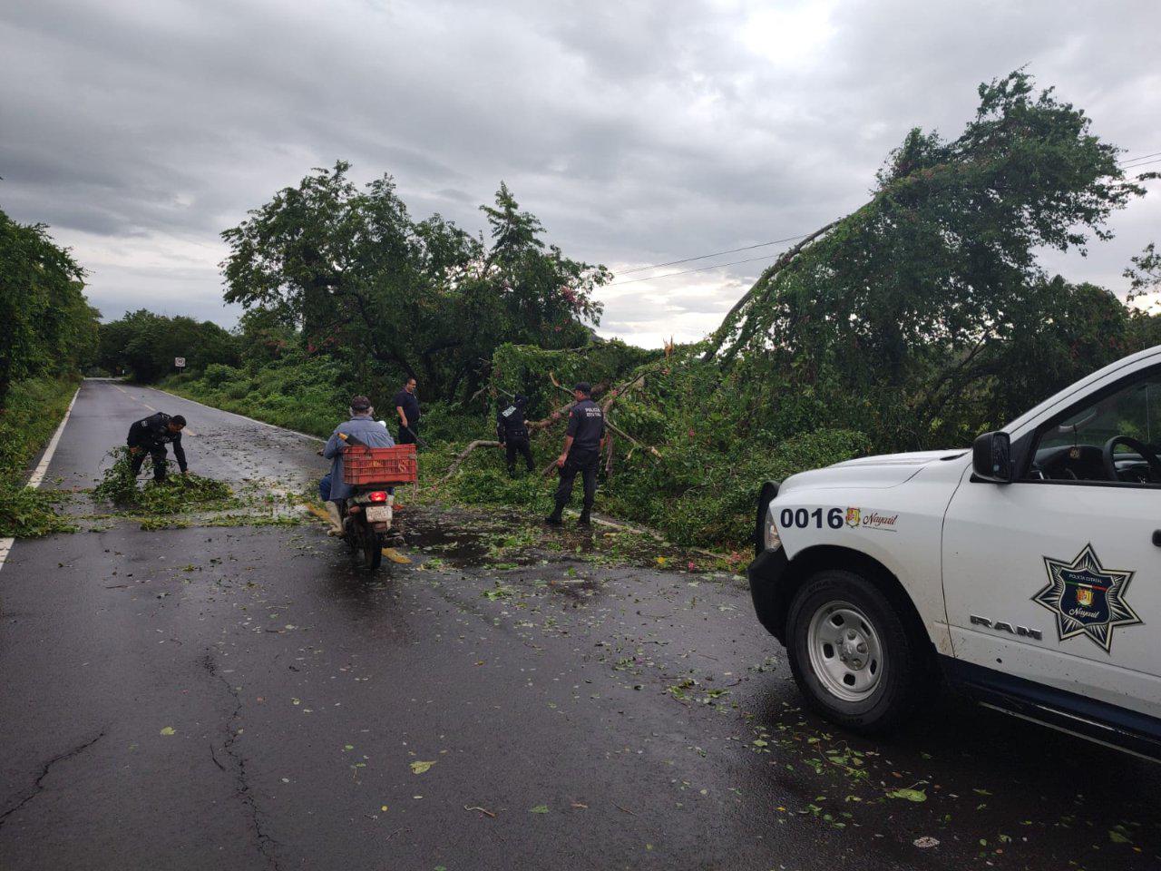 $!Sube a tres los muertos en Nayarit por el paso del huracán Roslyn; además de cuantiosos daños