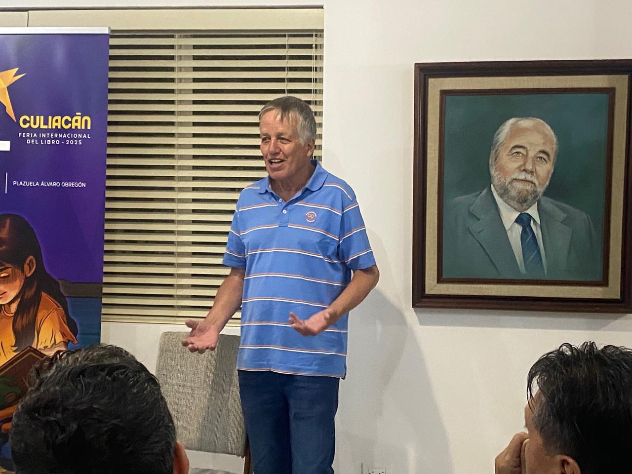 $!La charla se llevó en La Casa del Maquío.