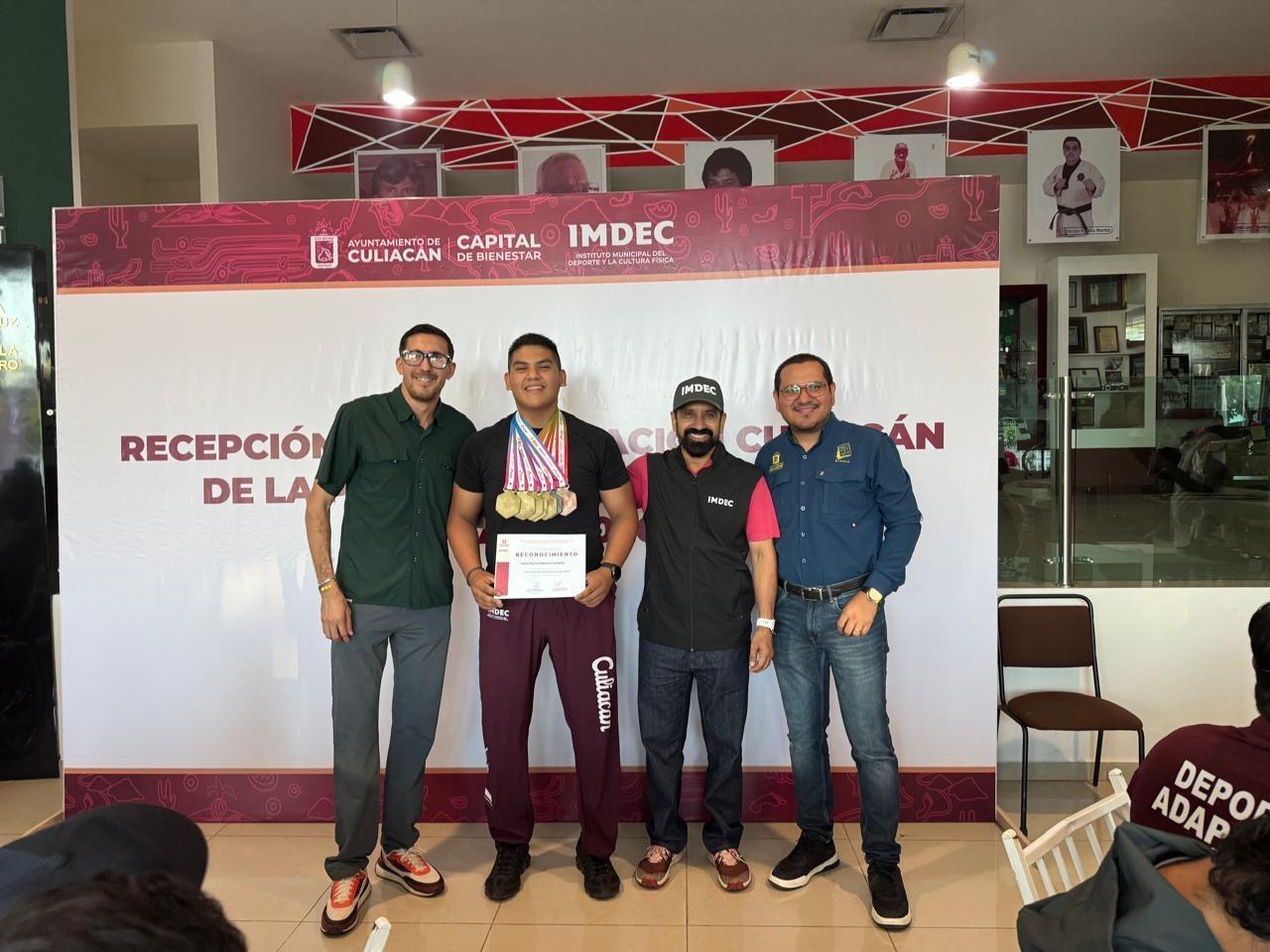 $!Imdec reconoce a medallistas de Culiacán tras histórica actuación en la Paralimpiada Nacional 2026