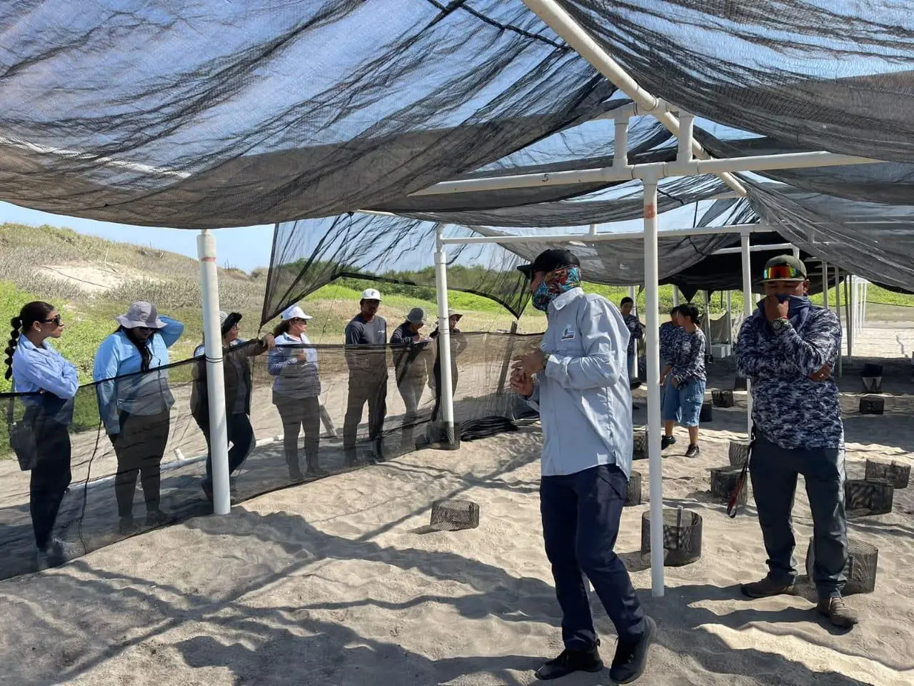$!Celebran primer aniversario del Programa de Manejo del Santuario Playa Huizache-Caimanero