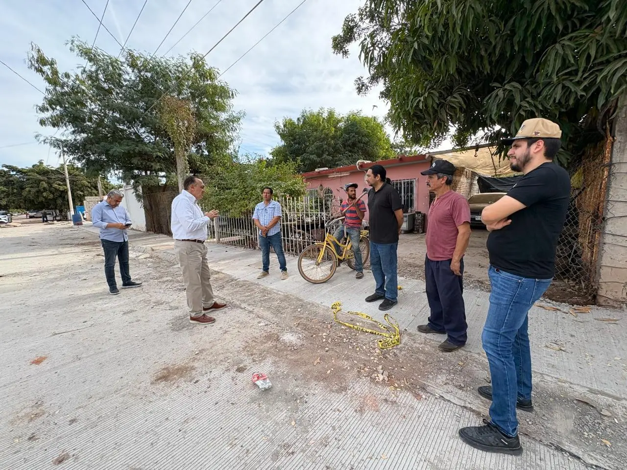 $!Destaca alcalde de Ahome un ahorro de más de un millón de pesos al pavimentar con Común