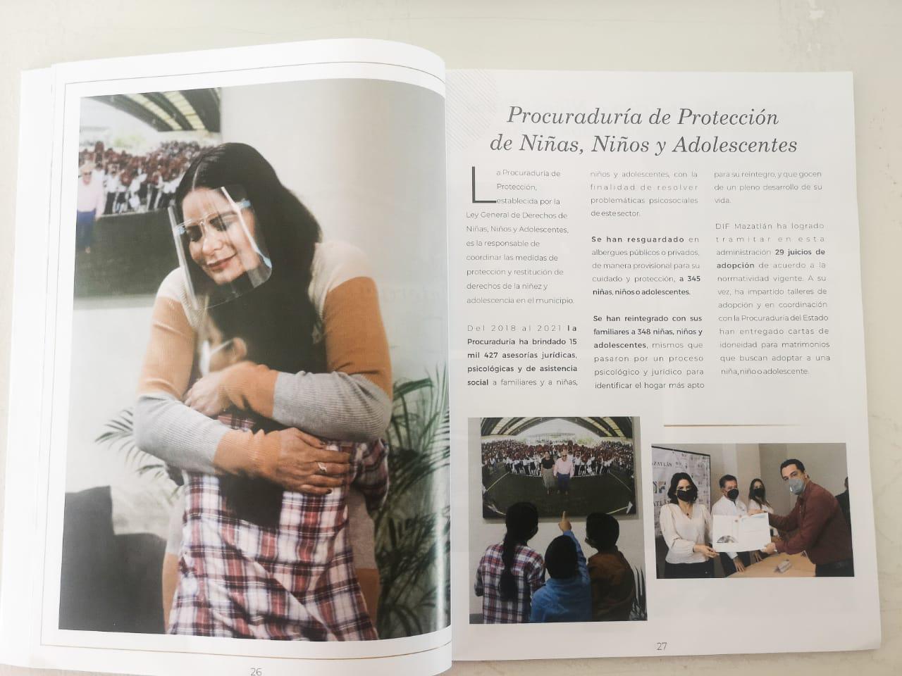 $!Las imágenes que registran el trabajo de Gabriela Peña Chico la ponen a ella en primer plano.