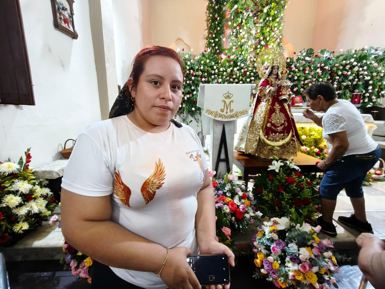 $!Kenia Lizeth ‘paga’ manda a la Virgen de Loreto al recibir una segunda oportunidad de vida