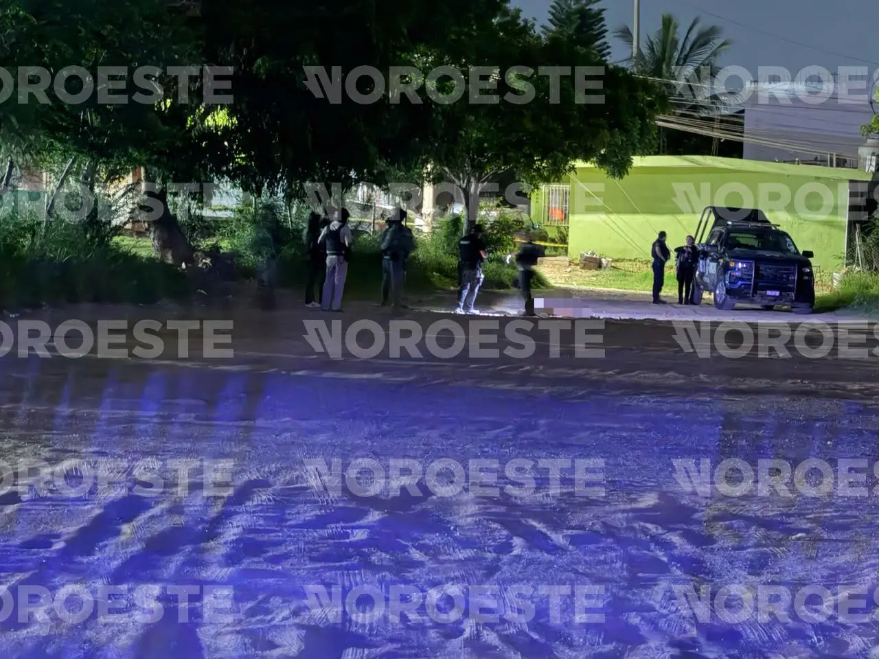$!En Mazatlán matan con disparos a un hombre cerca de un campo deportivo