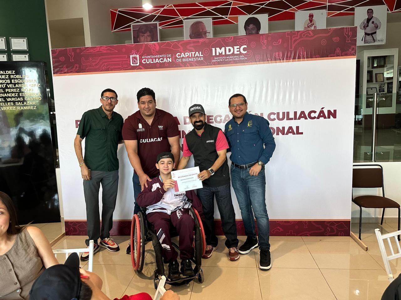$!Imdec reconoce a medallistas de Culiacán tras histórica actuación en la Paralimpiada Nacional 2026