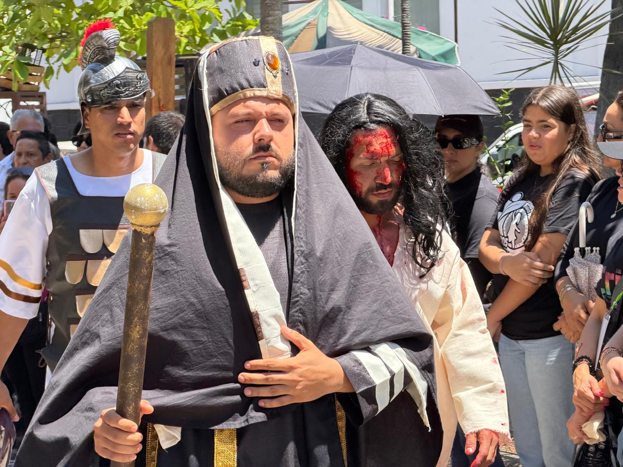 $!Con fe y participación se lleva a cabo el Viacrucis de Pajuma 2026 en Mazatlán