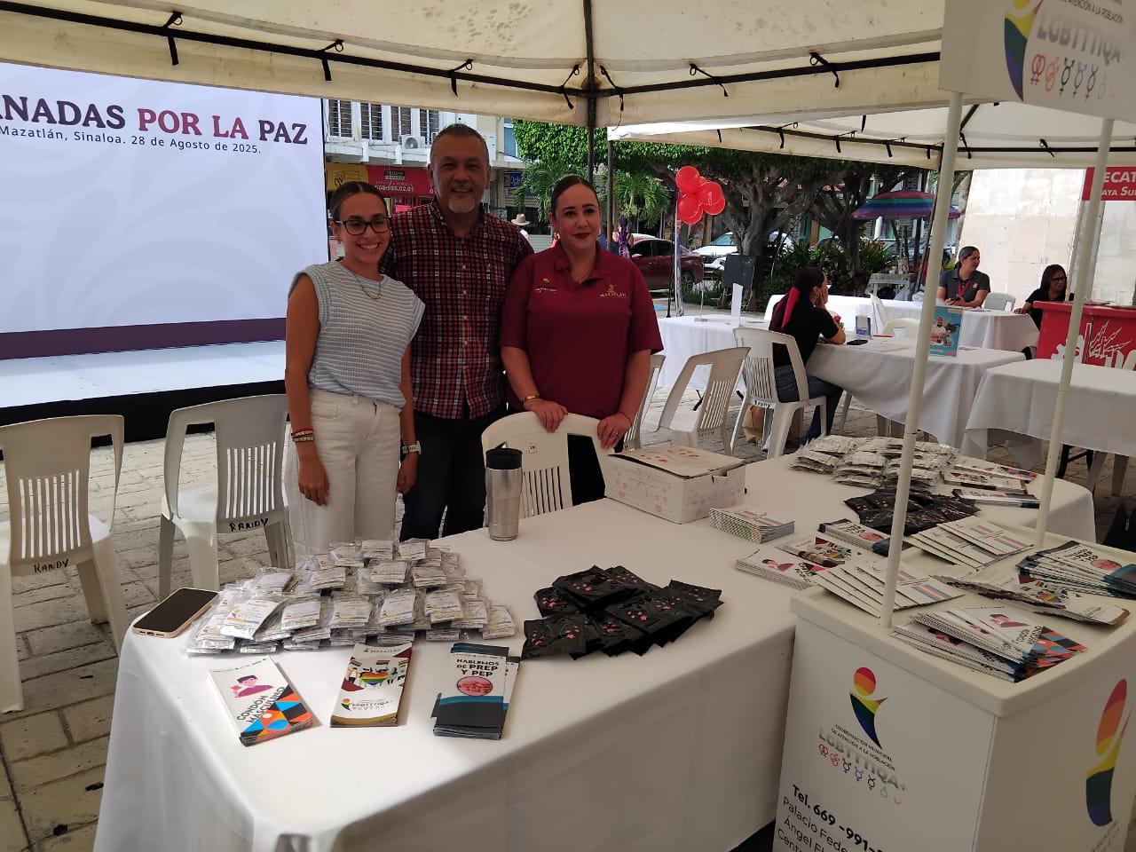 $!Realizan Jornada del Empleo en Mazatlán como parte de las Jornadas por la Paz