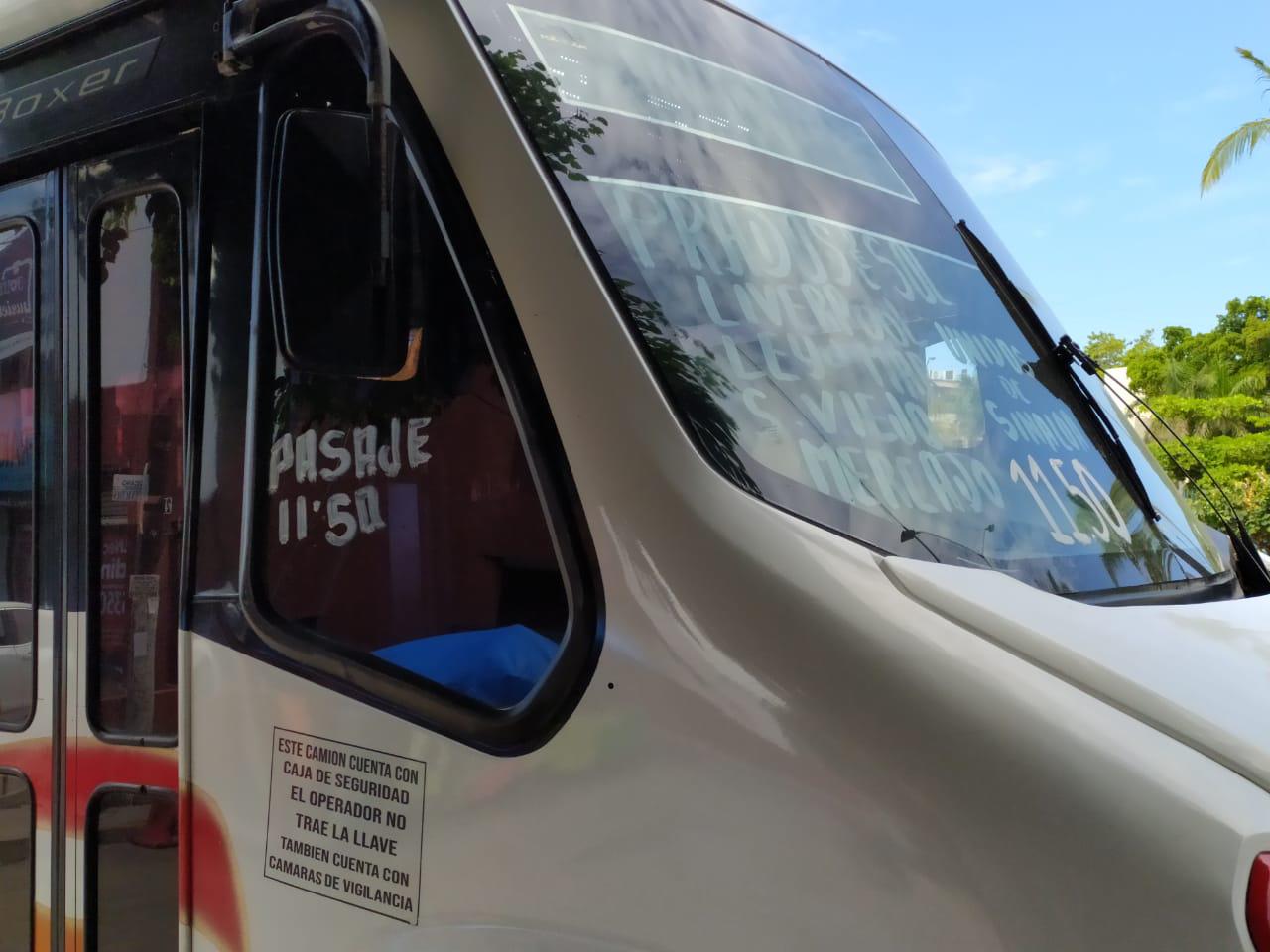 $!Usuarios de Mazatlán reprochan aumento de 50 centavos al transporte urbano; la pandemia no les da ‘tregua’, dicen