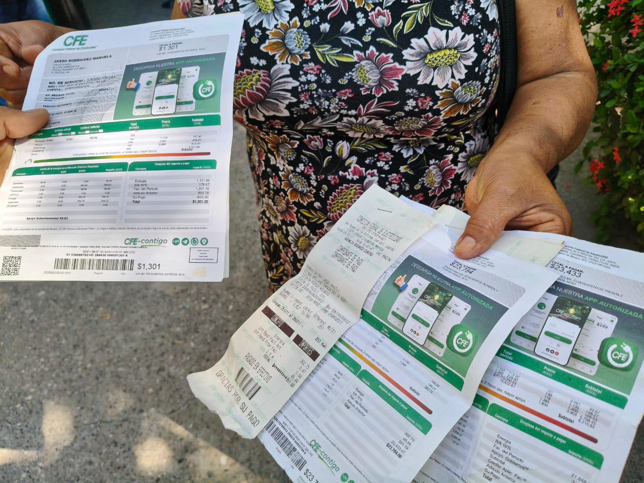 $!Vecina denuncia cobro de luz de 23 mil pesos en casa deshabitada de El Pozole, Rosario