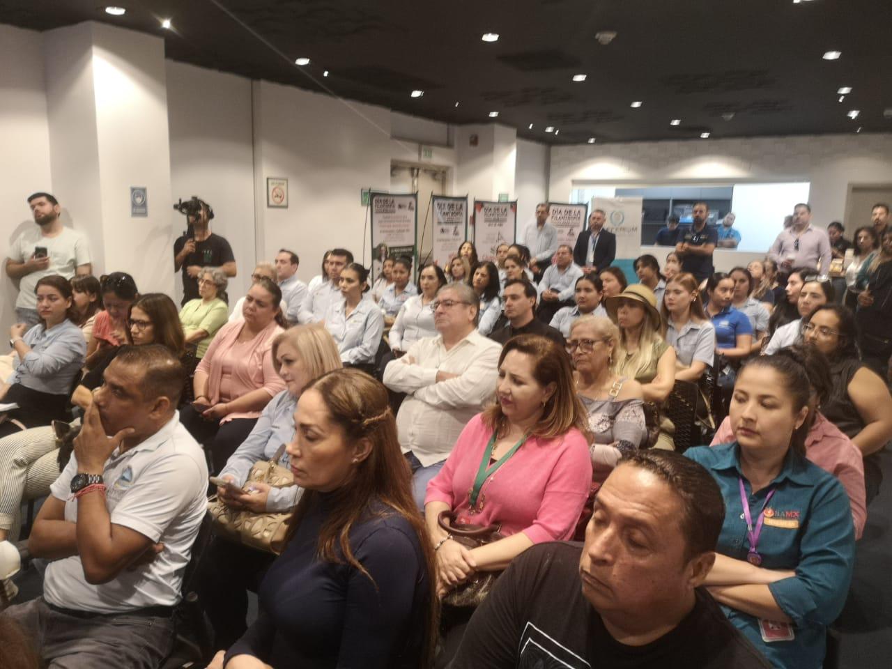 $!La sala del Centro de Innovación Cultural de Mazatlán CICMA lució llena.