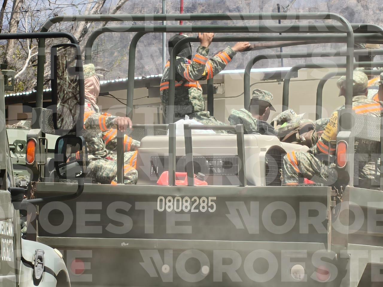 $!Ejército Mexicano envía Batallón de Atención a Emergencias a mina de Rosario