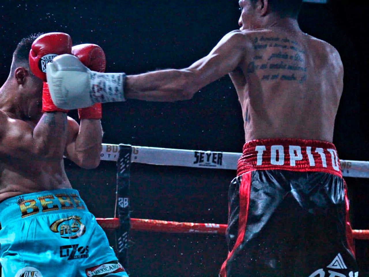 $!Rubén ‘Bebé’ Vega regresa al cuadrilátero con victoria sobre Jesús Gómez