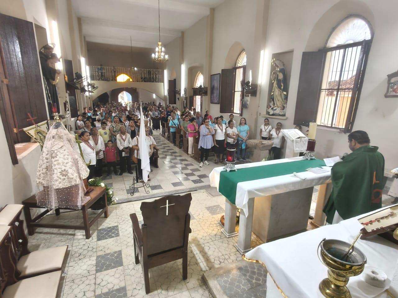$!Inician novenario en honor a Nuestra Señora de Loreto en Cacalotán, Rosario
