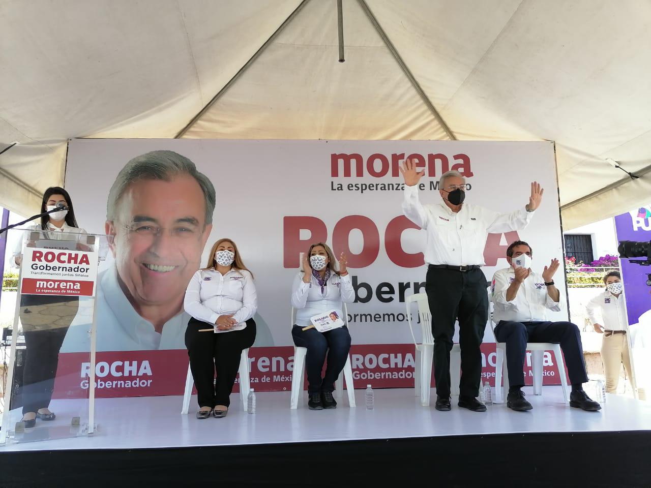 $!Rubén Rocha Moya asegura dar continuidad a Presa Santa María