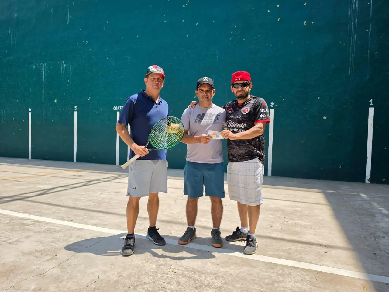 $!Rentería y Arámburo se quedan con Torneo de Frontenis, en Sahop