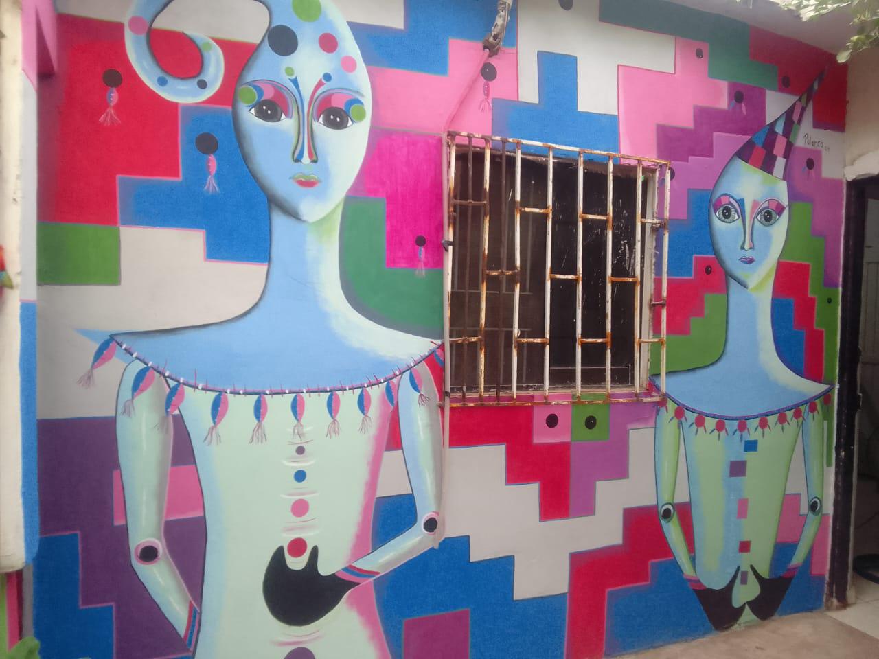 $!Artistas trabajan en ‘Callejón de los Sueños’ por la paz de Costa Rica, Sinaloa