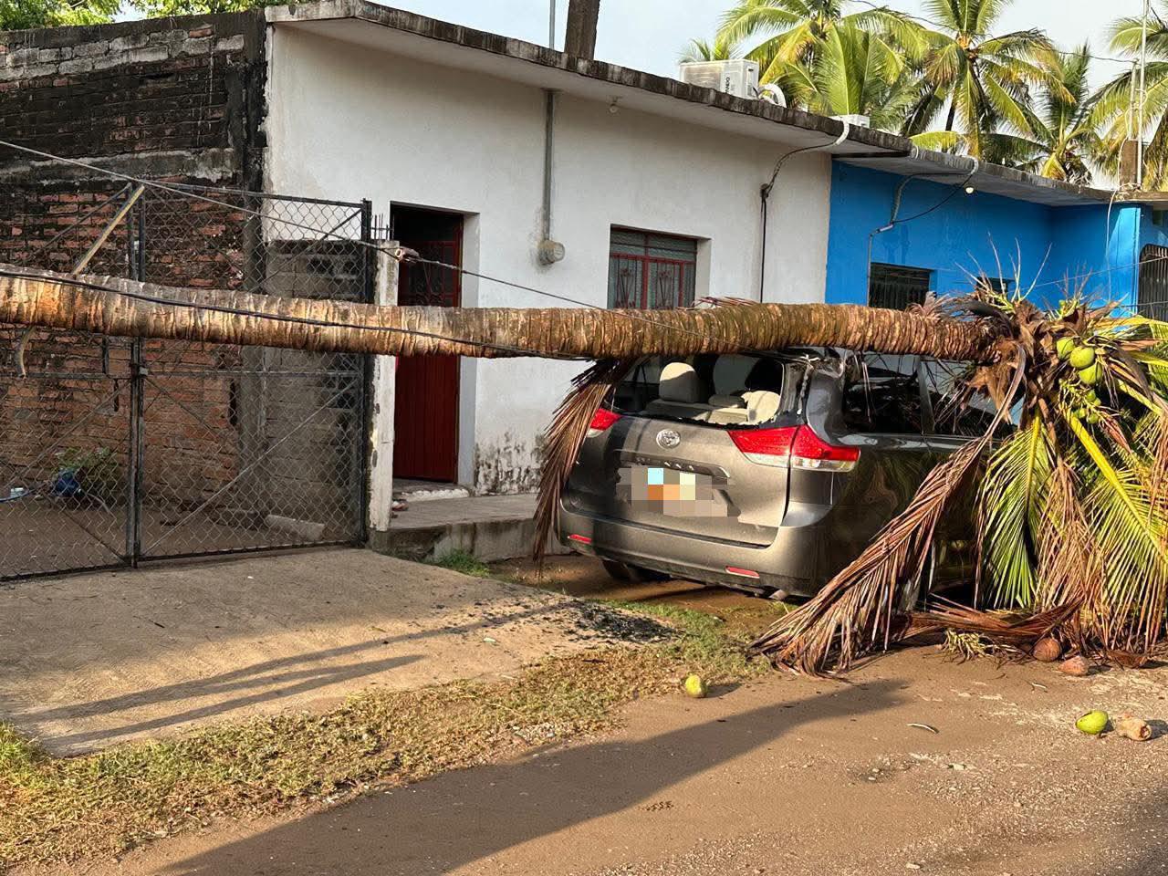 $!Lluvias de fin de semana benefician a Escuinapa: PC