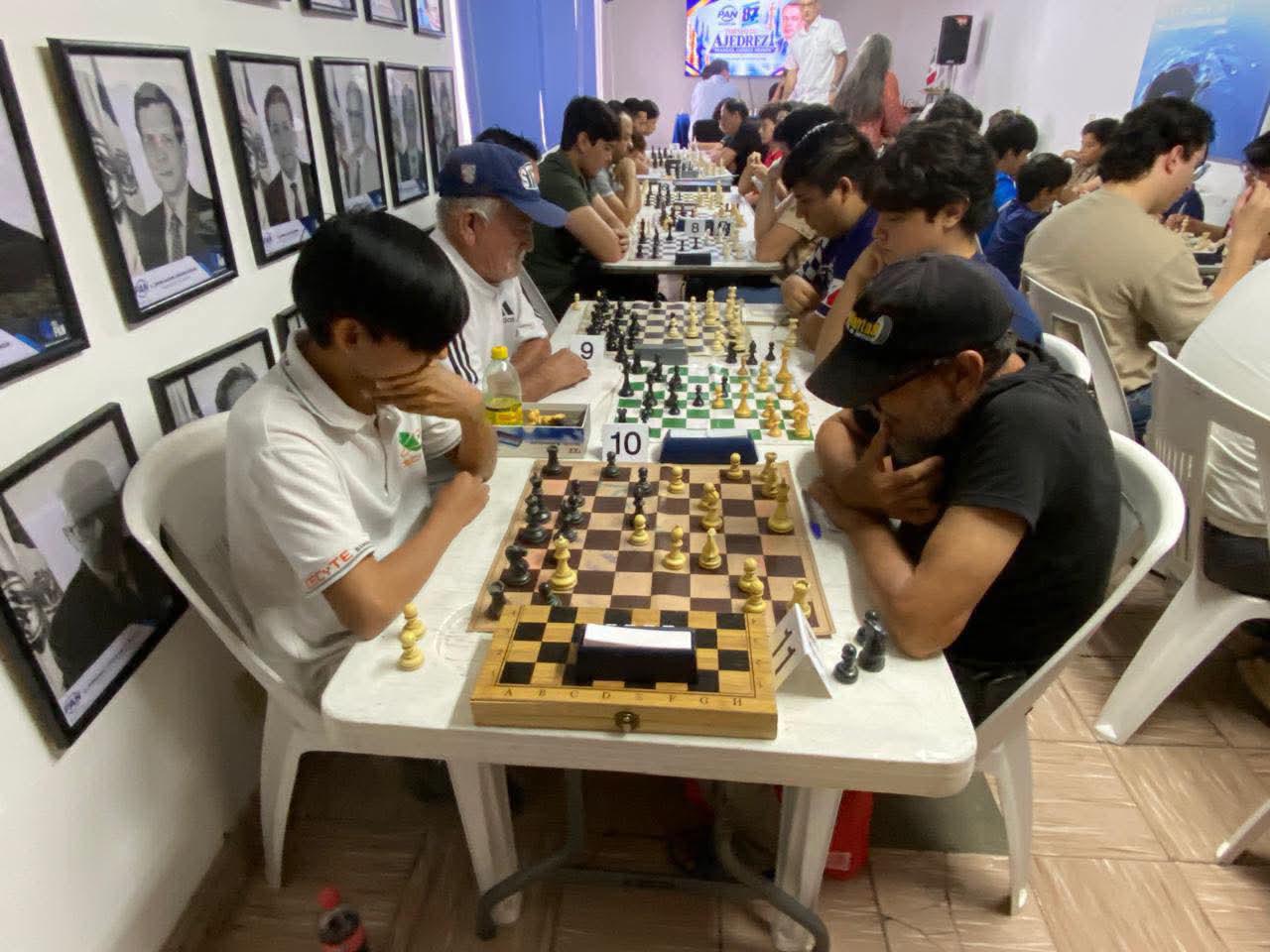 $!Luis Rodríguez y Manuel Vega dominan Torneo de Ajedrez Manuel Gómez Morín