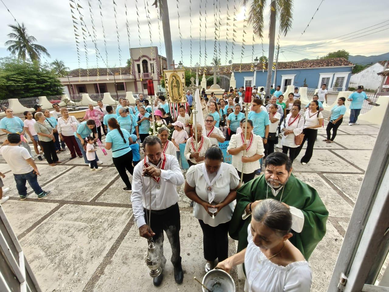 $!Inician novenario en honor a Nuestra Señora de Loreto en Cacalotán, Rosario