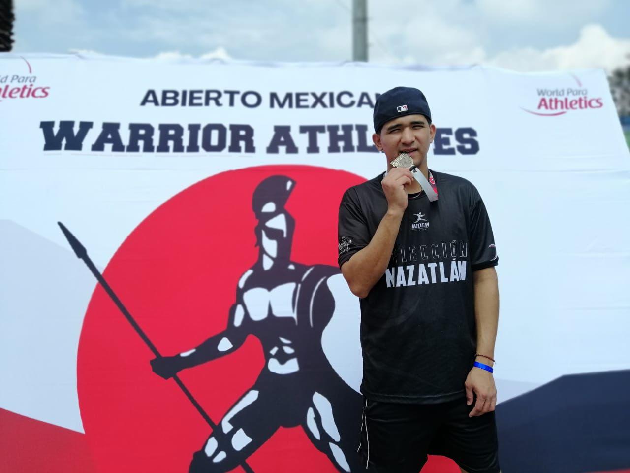 $!Mazatlecos inician cosecha de medallas en Abierto Warriors de Para Atletismo