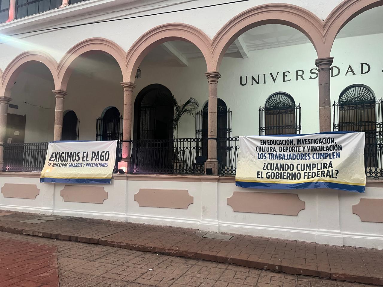 $!Inicia la UAS paro de labores ante la falta de recursos federales para pagar salarios y prestaciones