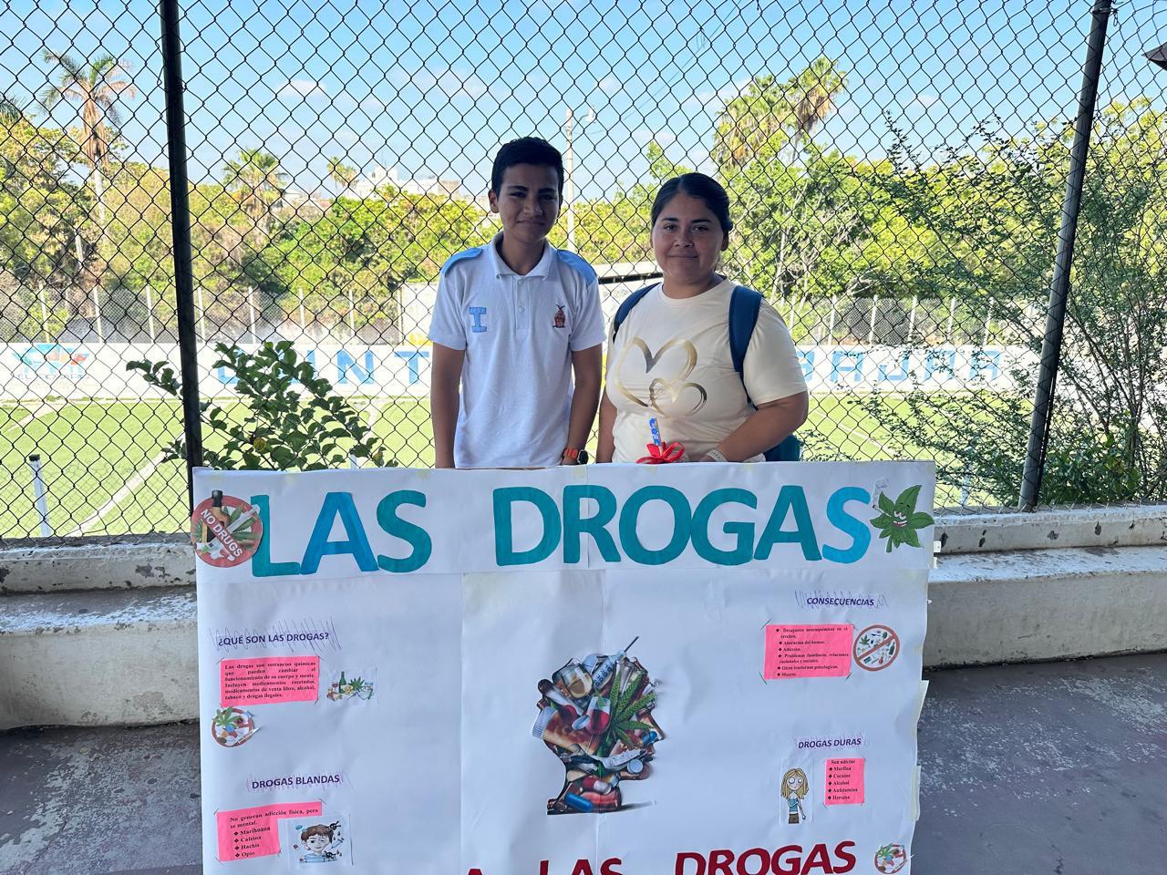 $!Alumnos de secundaria en Rosario se unen a la Jornada Nacional por La Paz y contra las adicciones