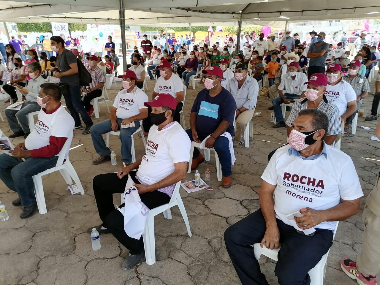 $!Rubén Rocha Moya asegura dar continuidad a Presa Santa María