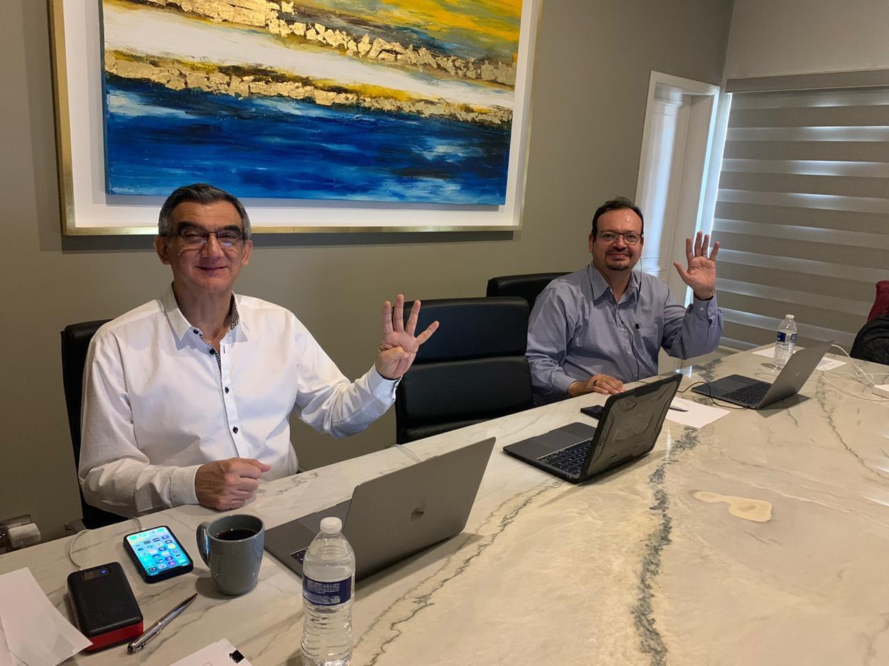 $!Los senadores de Morena, Américo Villarreal y Raúl Elenes Angulo