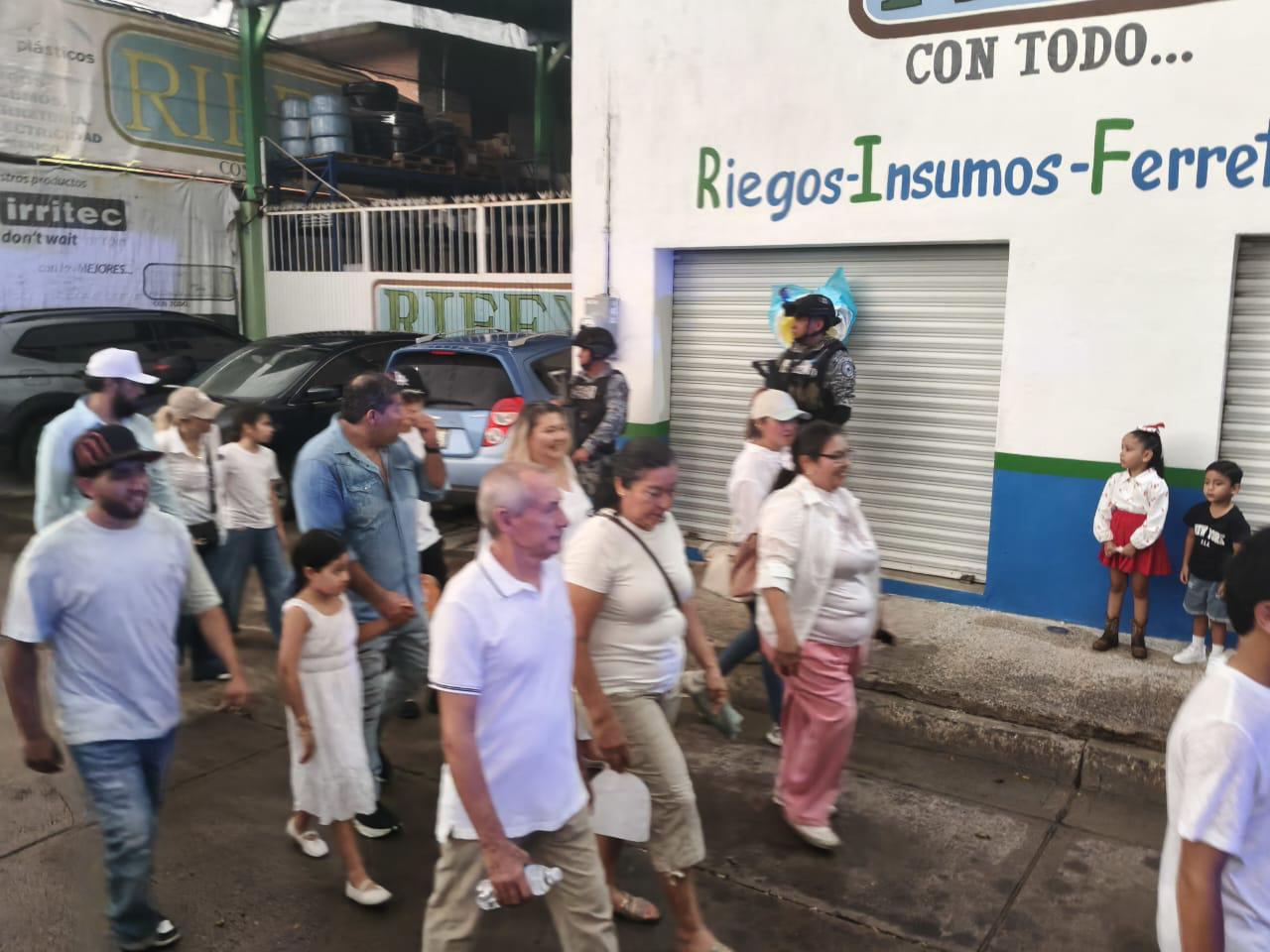 $!Bajo un fuerte dispositivo de seguridad se lleva a cabo la Fiesta Patronal de la Virgen del Rosario