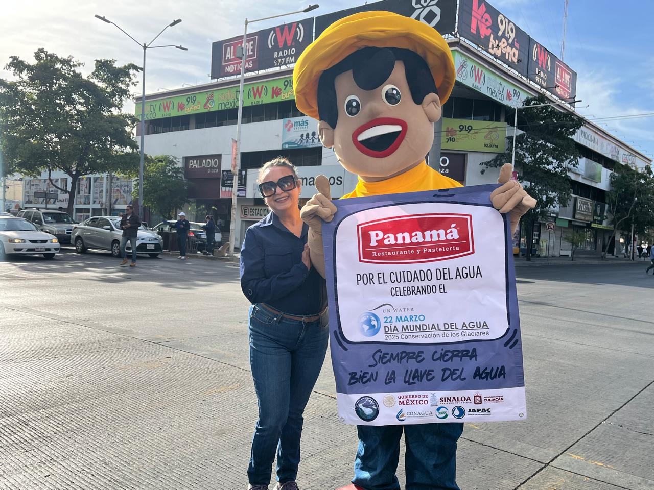 $!Arranca en centro de Culiacán la Jornada Medioambiental por el Día Mundial del Agua