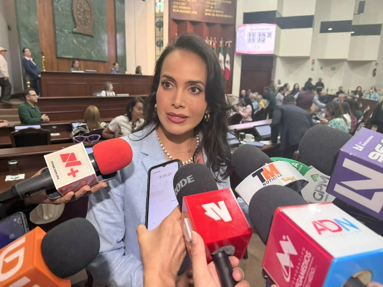 $!Condenan Diputadas ataque a conductor que trasladaba estudiantes en Escuinapa