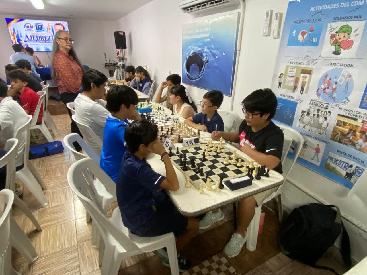 $!Luis Rodríguez y Manuel Vega dominan Torneo de Ajedrez Manuel Gómez Morín