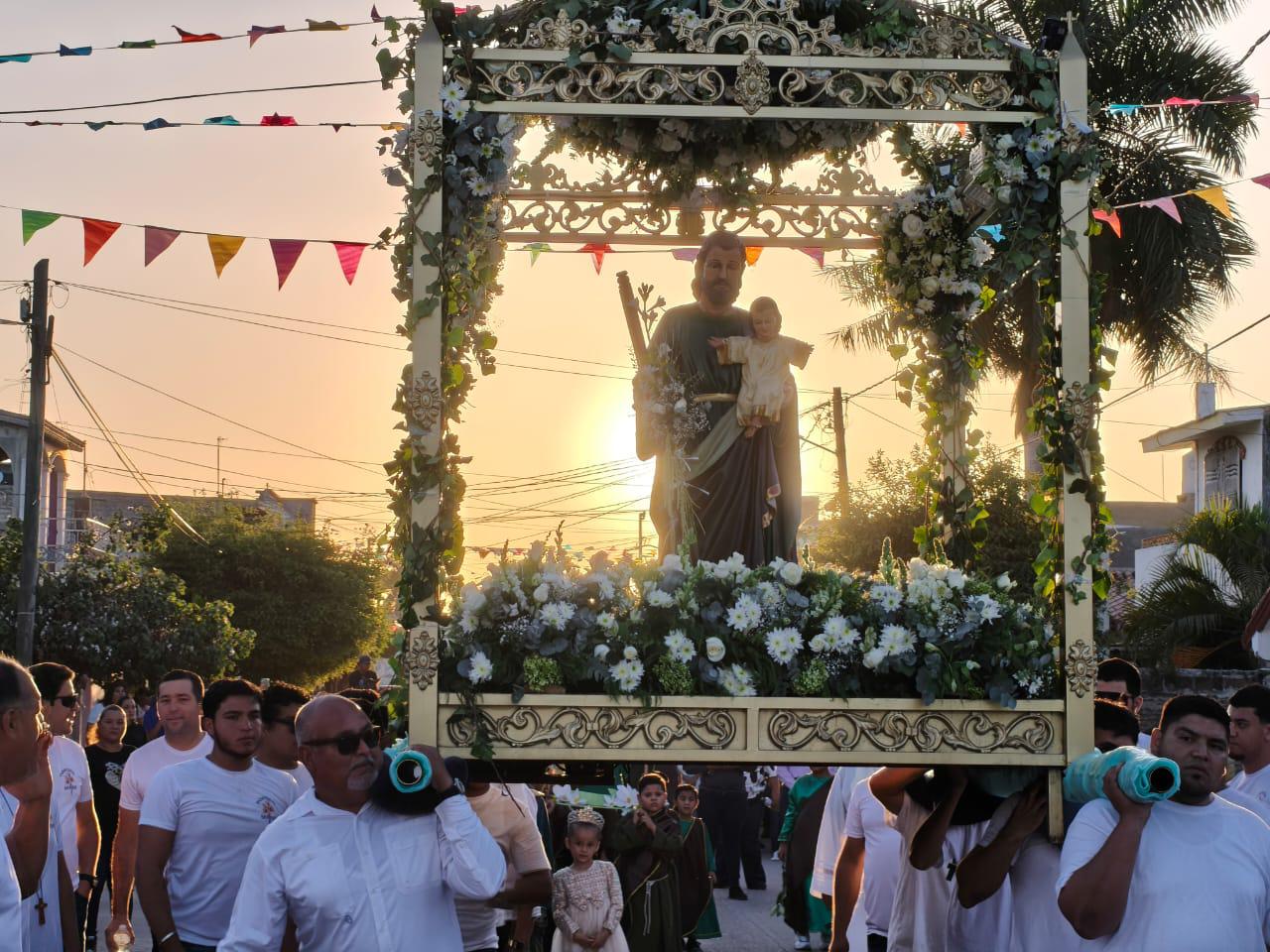 $!Celebran en Agua Verde la fiesta patronal del Señor San José