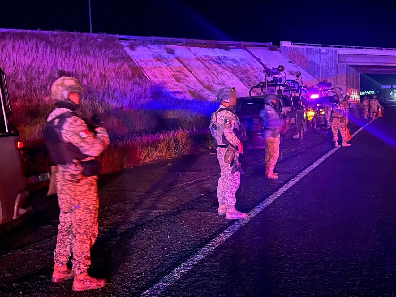 $!Un elemento de la Guardia Nacional pierde la vida y otro queda herido tras persecución en el Trébol de Costa Rica, Culiacán