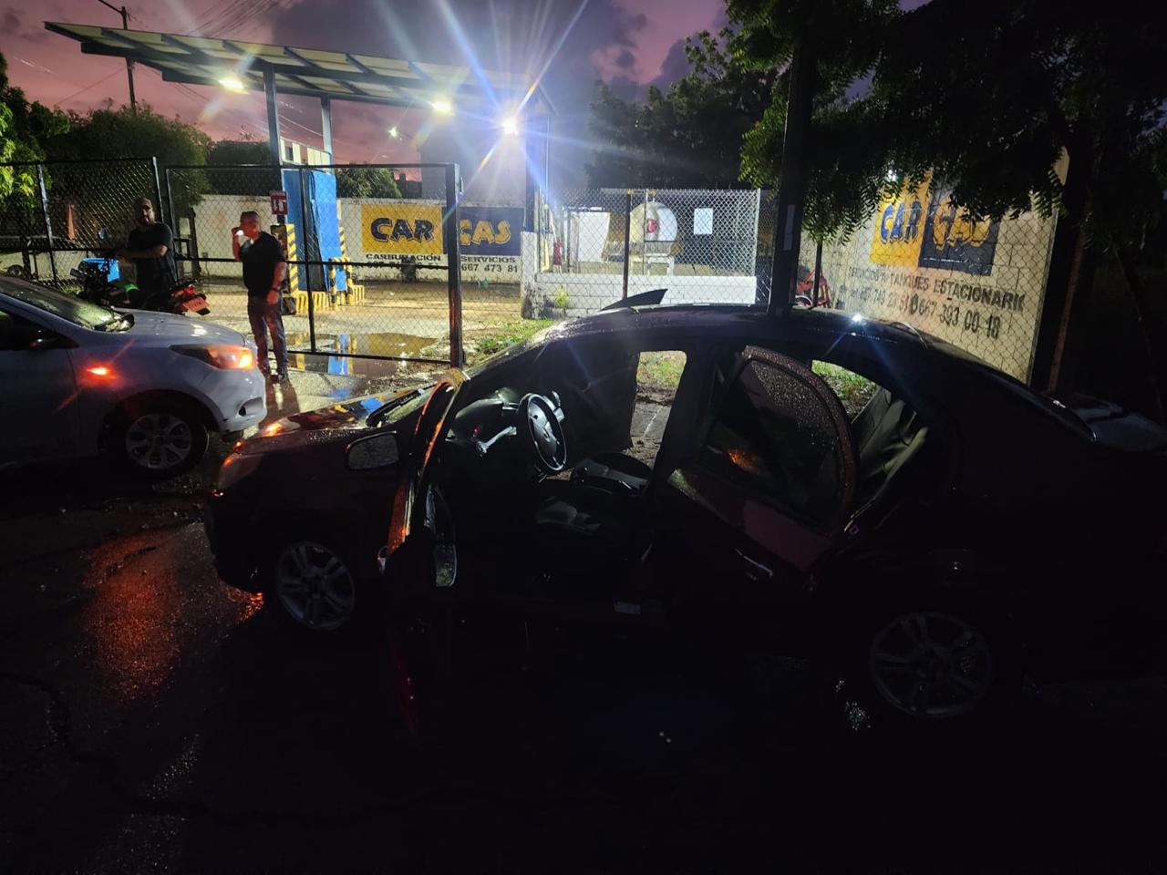 $!Alerta en Culiacán: Arroyos al límite tras intensas lluvias