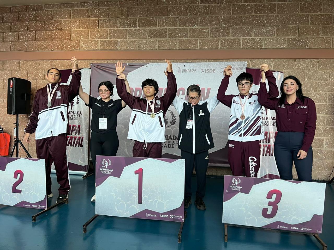 $!Alumnos de preparatoria UAS Rosario conquistan pase a la Olimpiada Nacional Conade