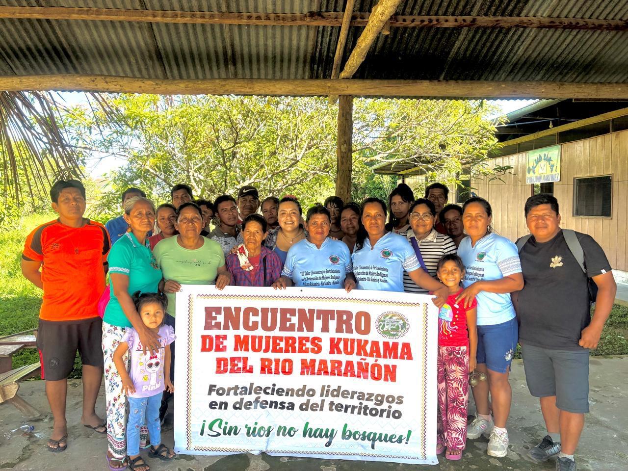 $!La Asociación de Mujeres Huaynakana Kamatahuara Kana logró que la Justicia reconozca al río Marañón como sujeto de derechos.