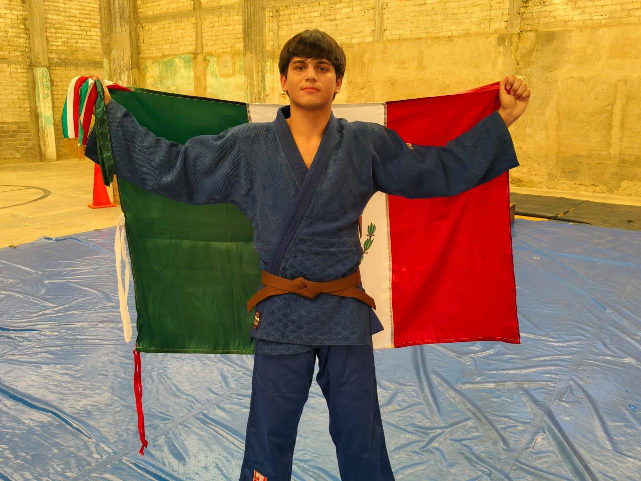 $!Rosarense Rubén Corona va por su primer Mundial de Judo tras bicampeonato nacional